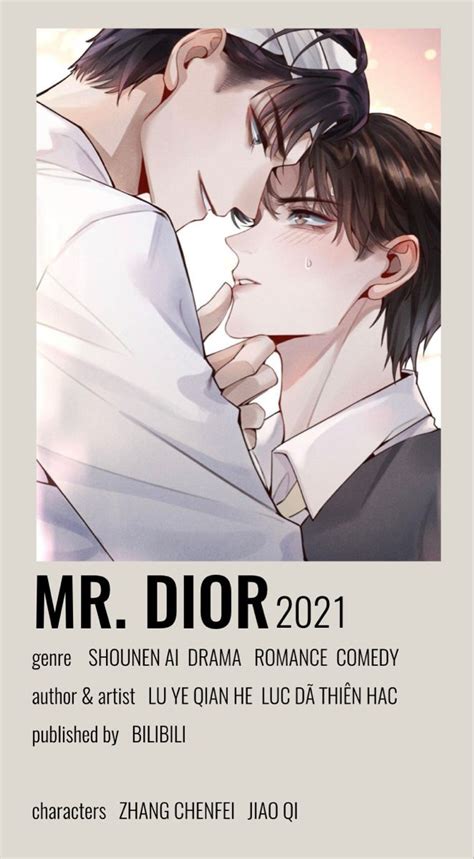 mr. dior|mr dior manga.